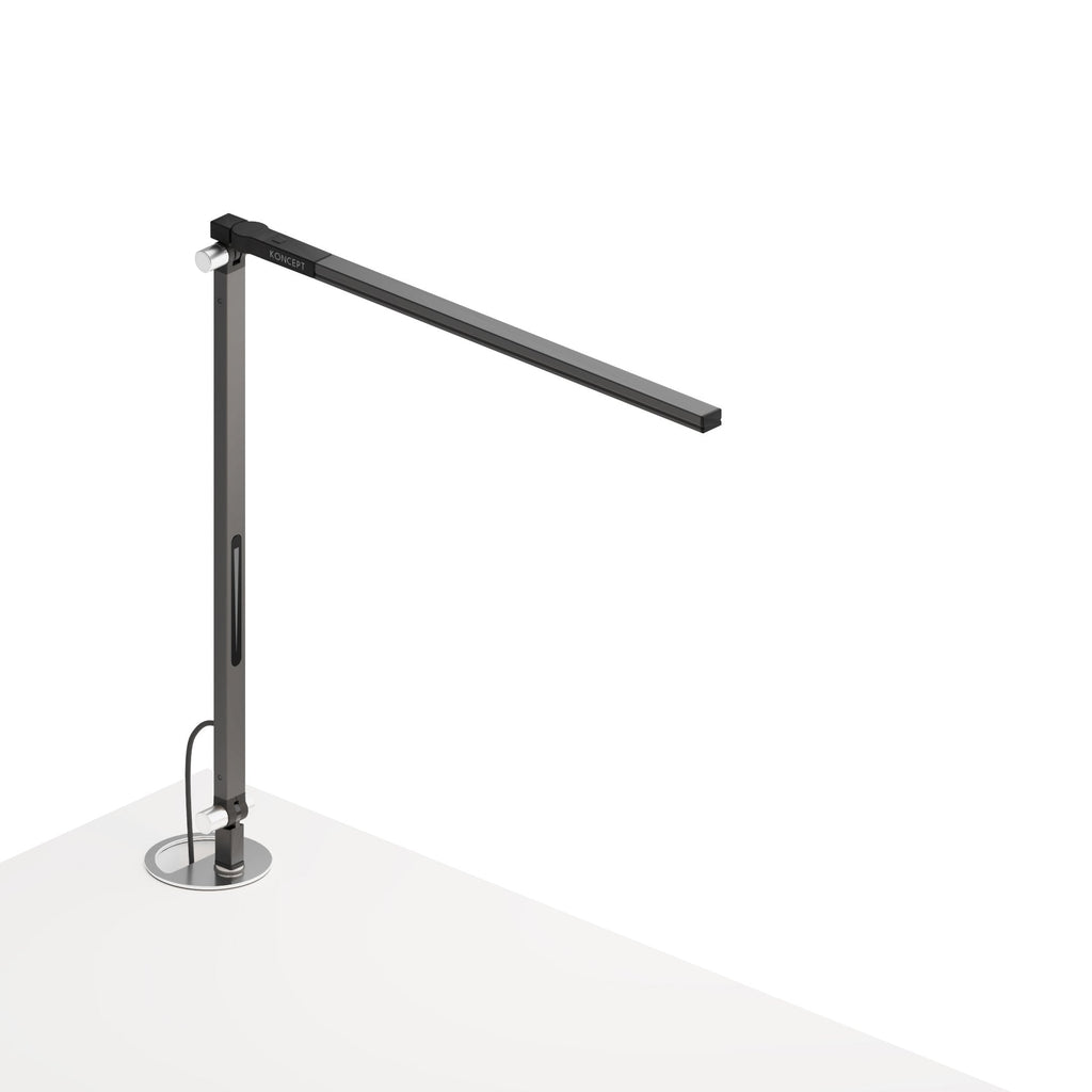 Z-Bar Solo Mini Desk Lamp with Grommet Mount