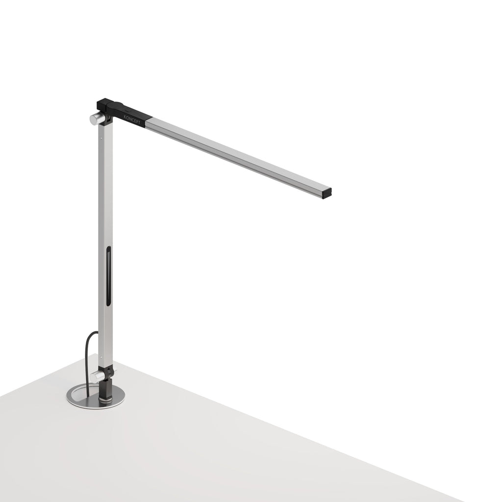 Z-Bar Solo Mini Desk Lamp with Grommet Mount