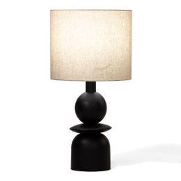 Rudd Table Lamp, Charcoal