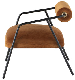 Cyrus Occasional Chair - Rust