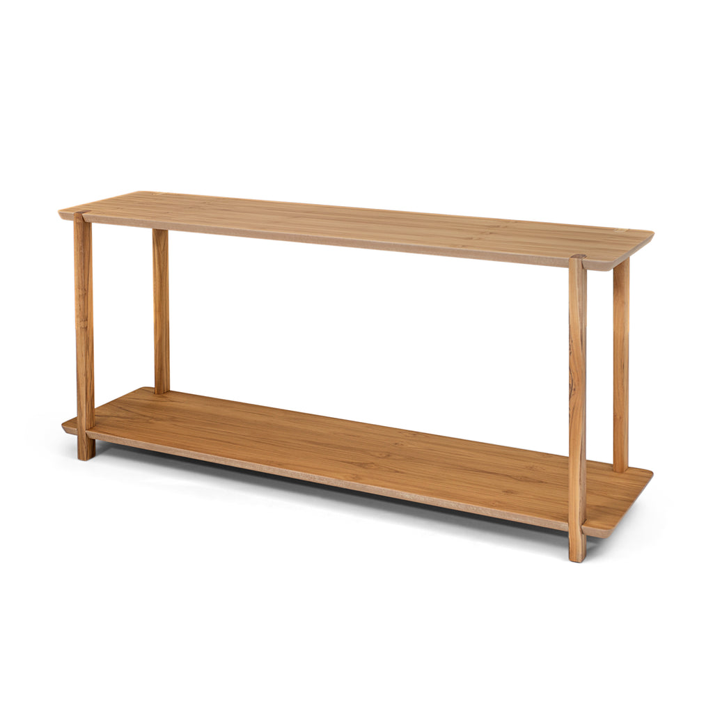 Clan Console Table in Teak, 63"