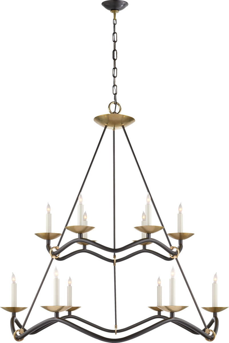 Choros Two-Tier Chandelier