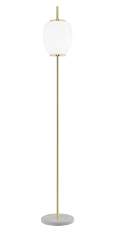 Bailee Floor Lamp - Aged Brass