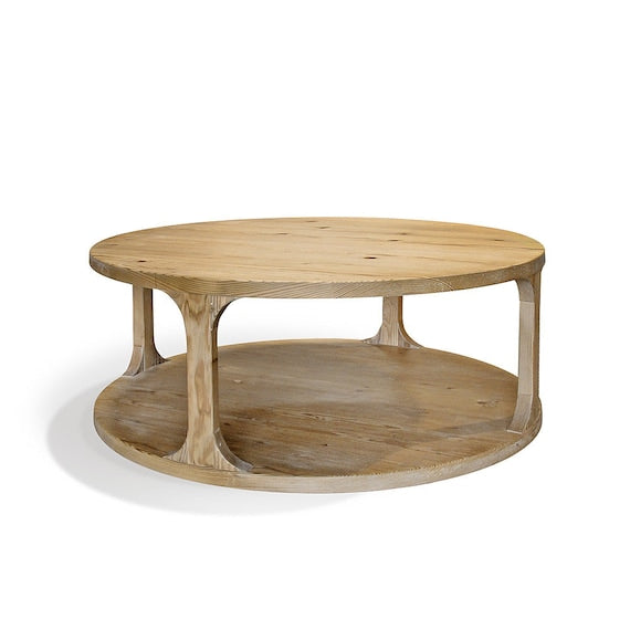Gimso Coffee Table - Round, Large, Natural Oak