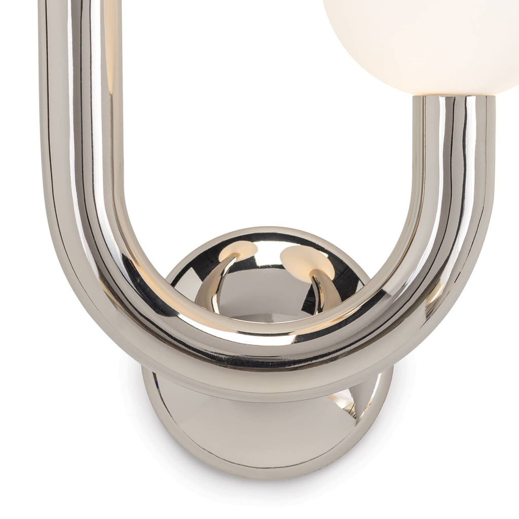 Happy Sconce Right Side - Polished Nickel