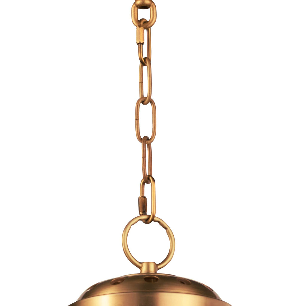 Globe Pendant - Natural Brass