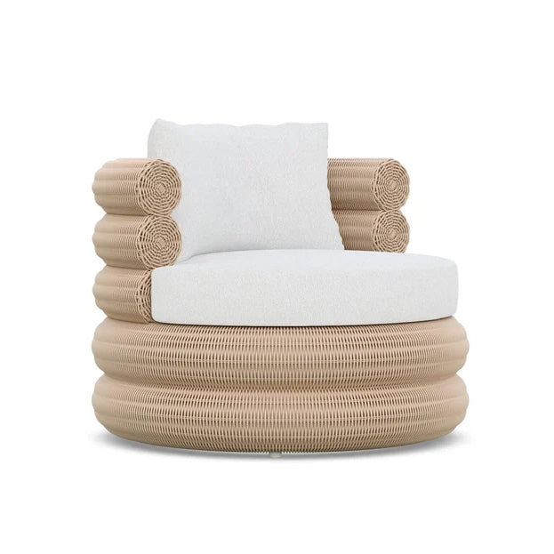 Texoma, Club Chair-Swivel with Cloud Cushion