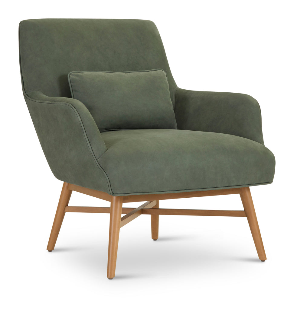 Swell Chair, Verde, Toffee