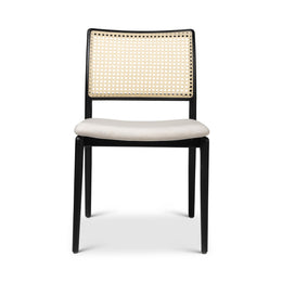 Modern Brazilian Charlotte Cane Side Chair