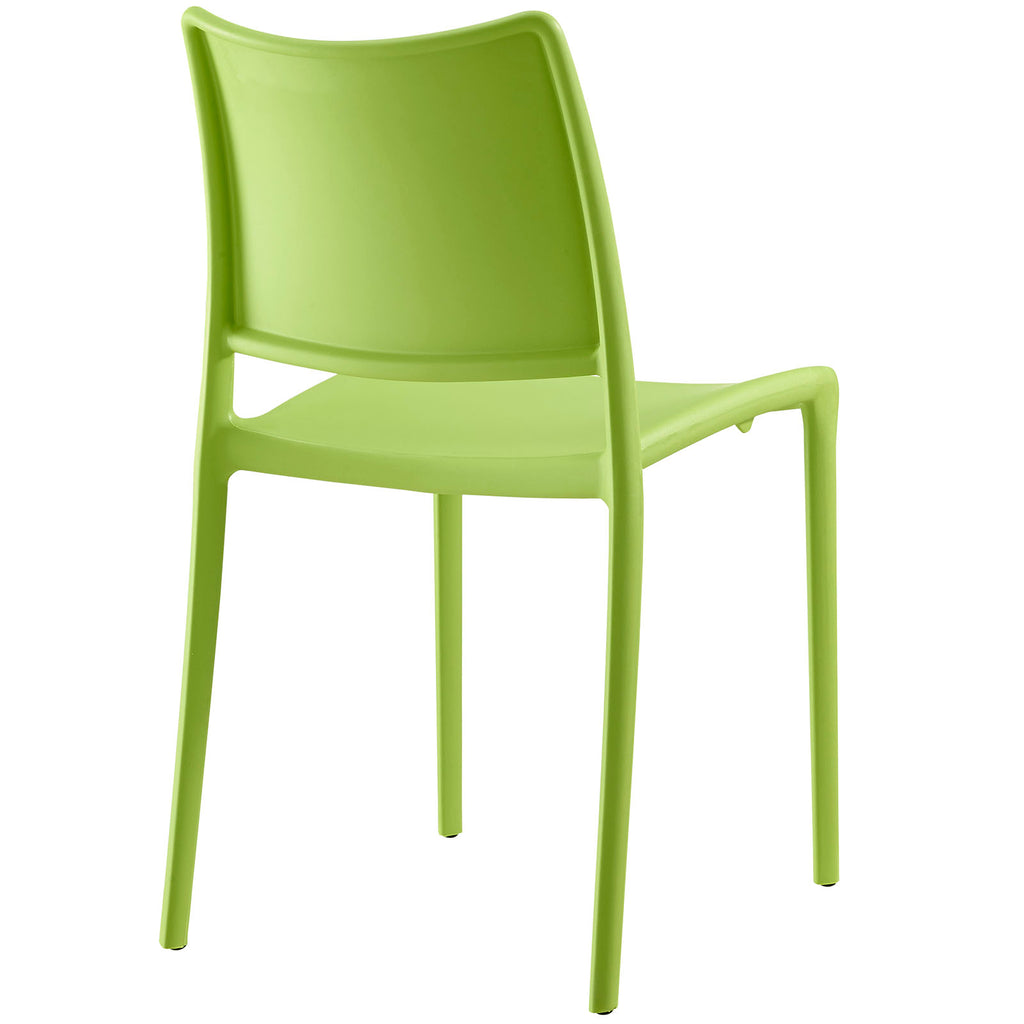 Hipster Dining Side Chair Set of 4 in Green