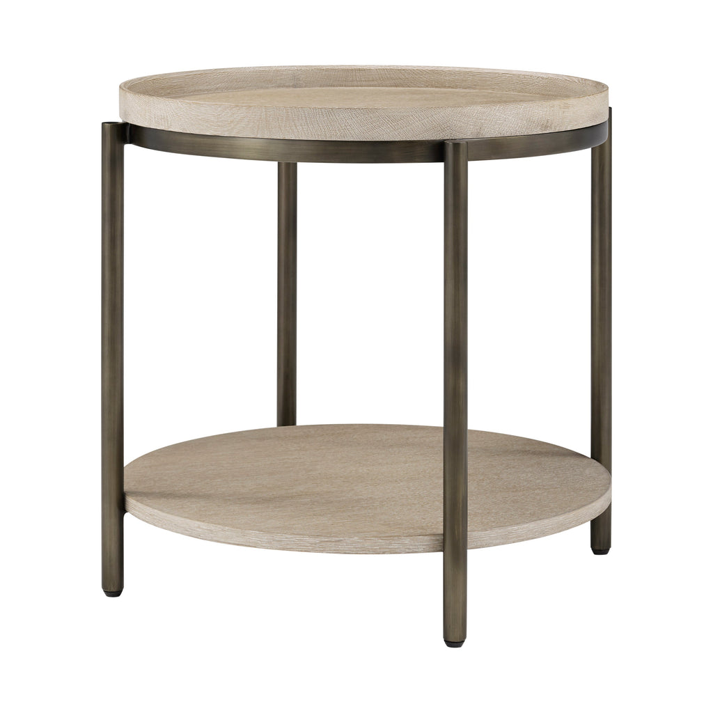Repose Round Side Table, 24"