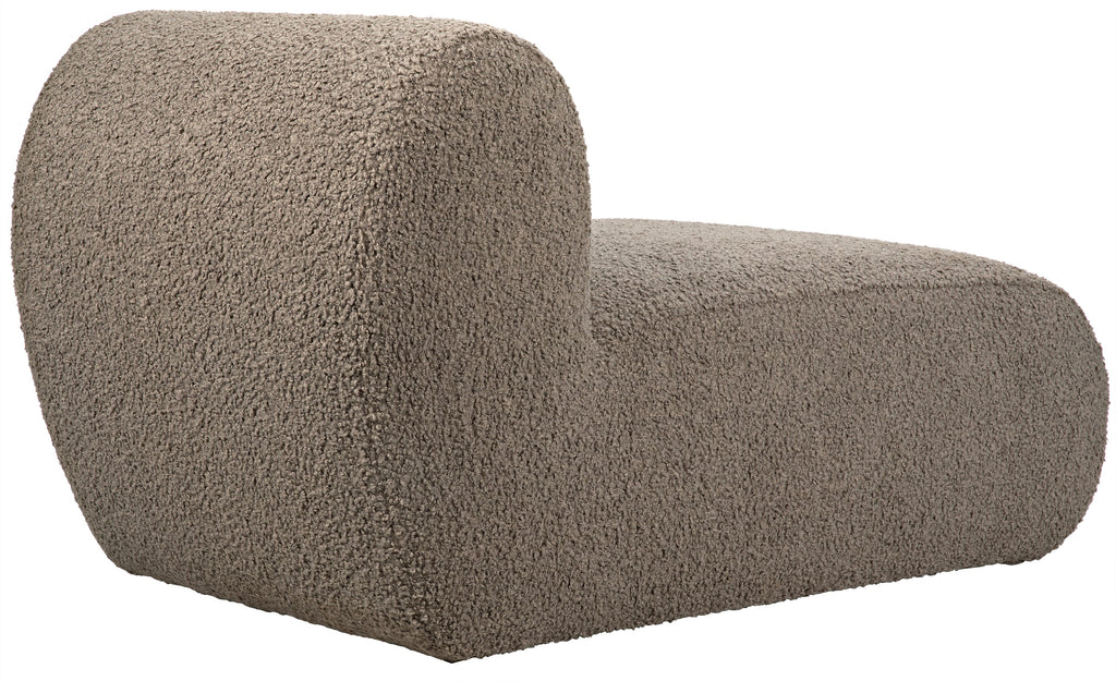 Marshmallow Chaise-Lounge - Poodle Pewter (Grade B)