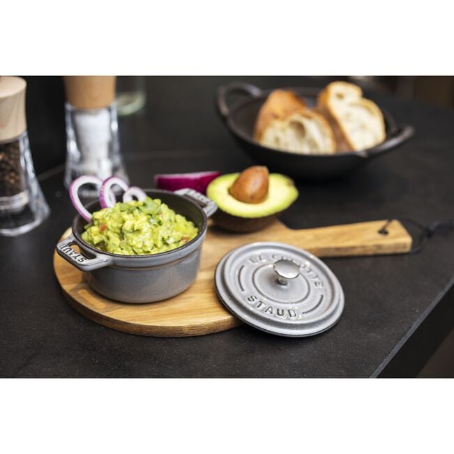 Staub Cast Iron 0.25-qt Mini Round Cocotte