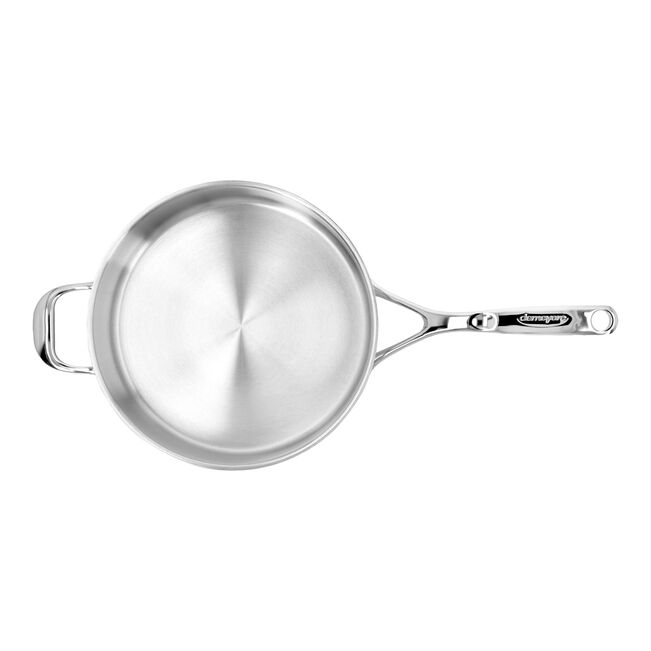 11-inch Saute Pan With Helper Handle And Lid, 18/10 Stainless Steel