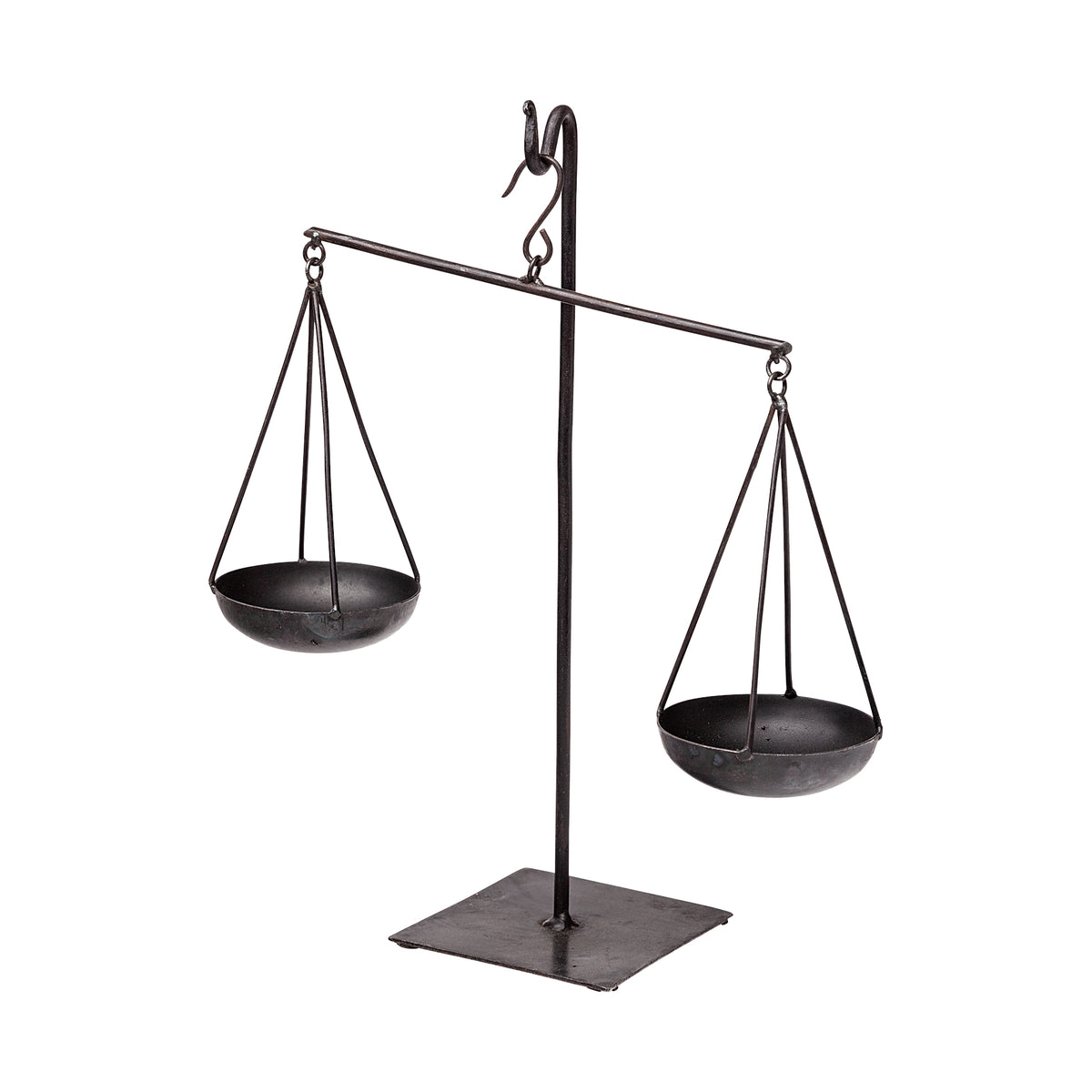 Ellis Black Metal Vintage Inspired Weighing Scale