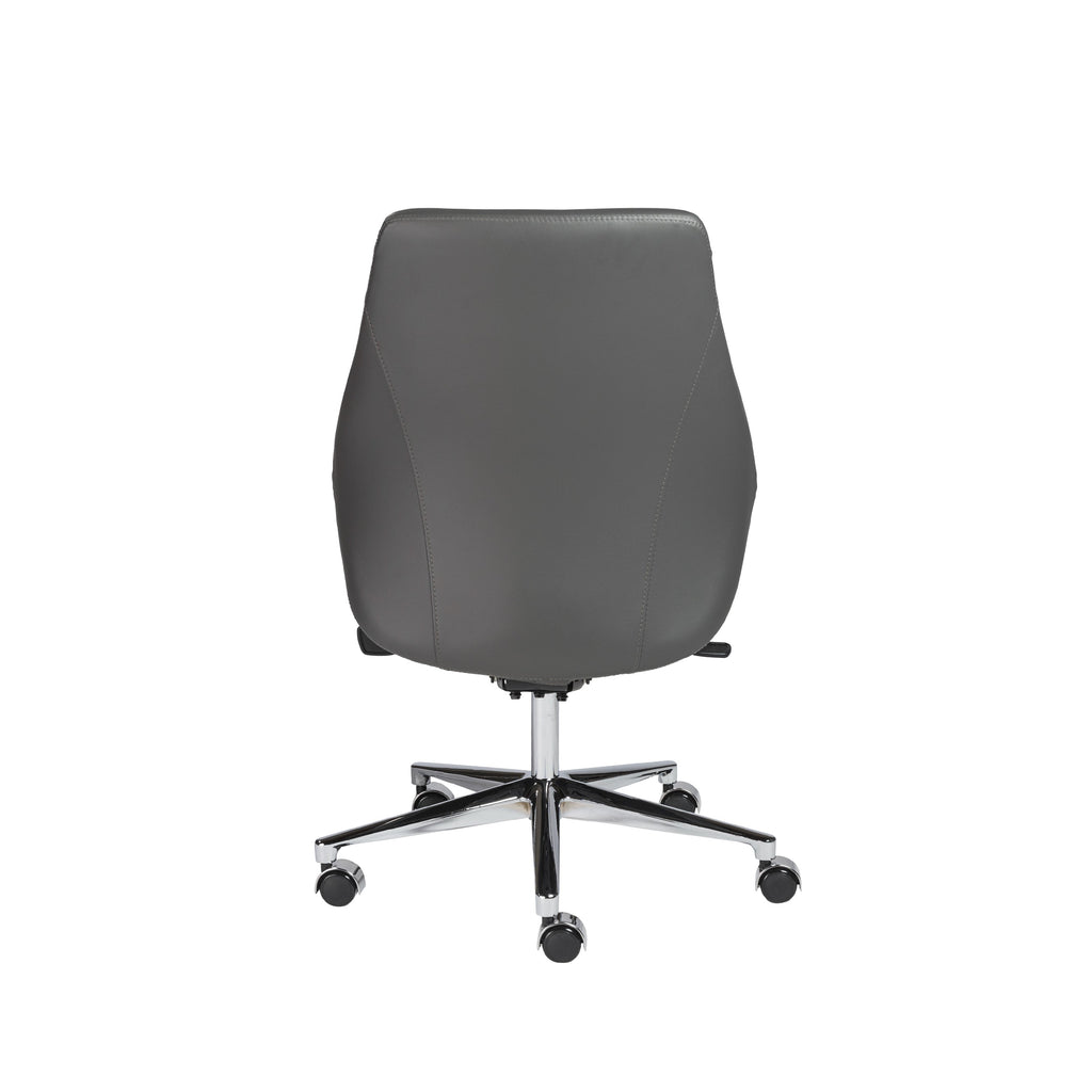 Bergen Low Back Office Chair w/o Armrests - Grey