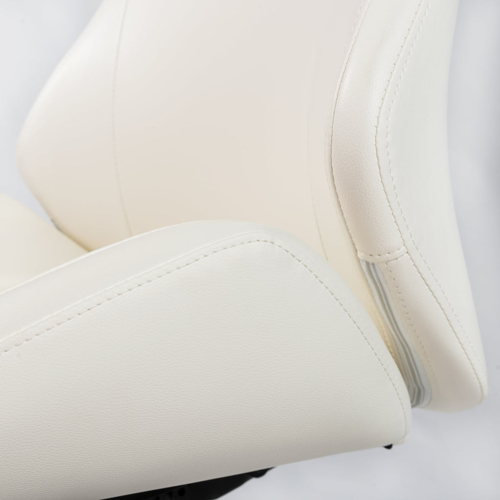 Bergen Low Back Office Chair w/o Armrests - White