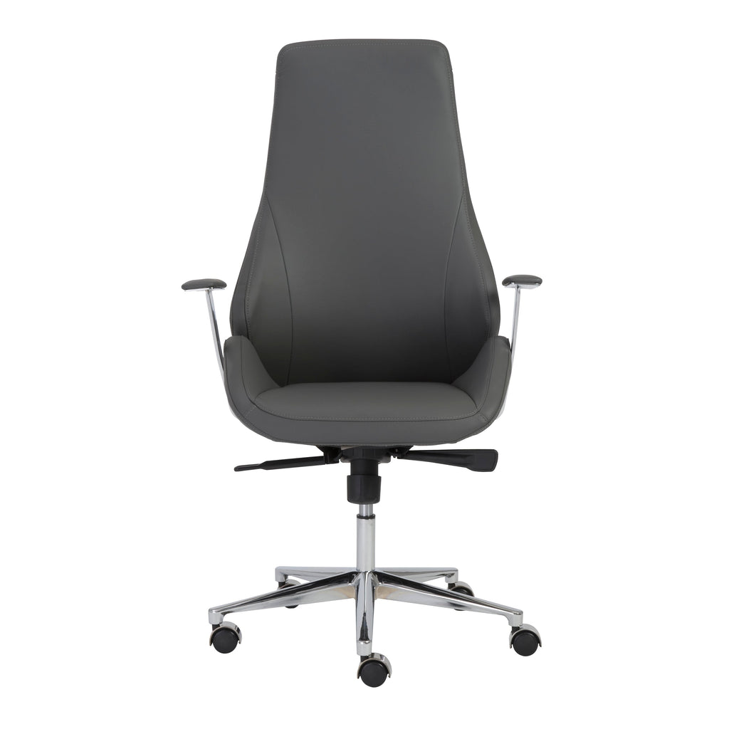 Bergen High Back Office Chair - Grey