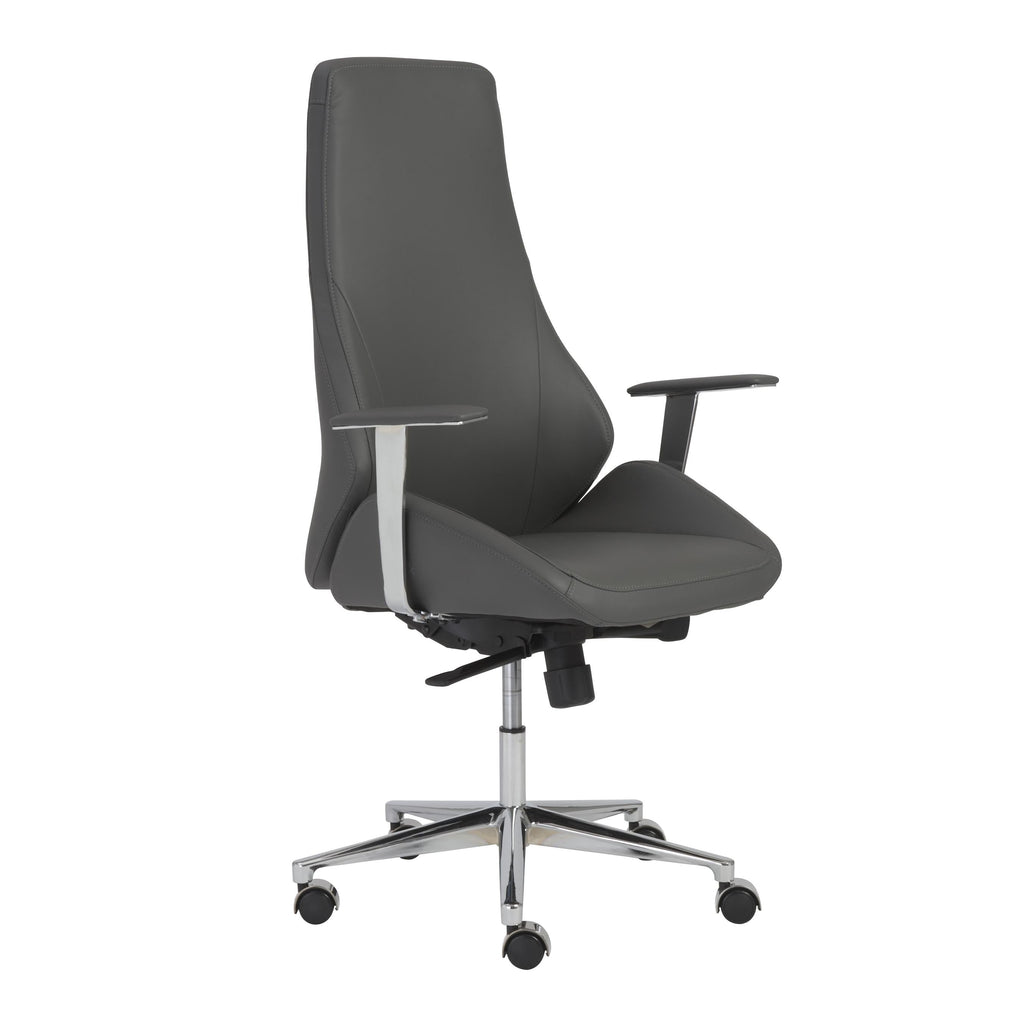 Bergen High Back Office Chair - Grey