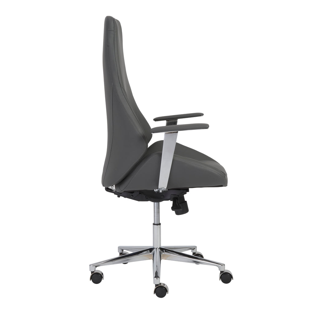 Bergen High Back Office Chair - Grey