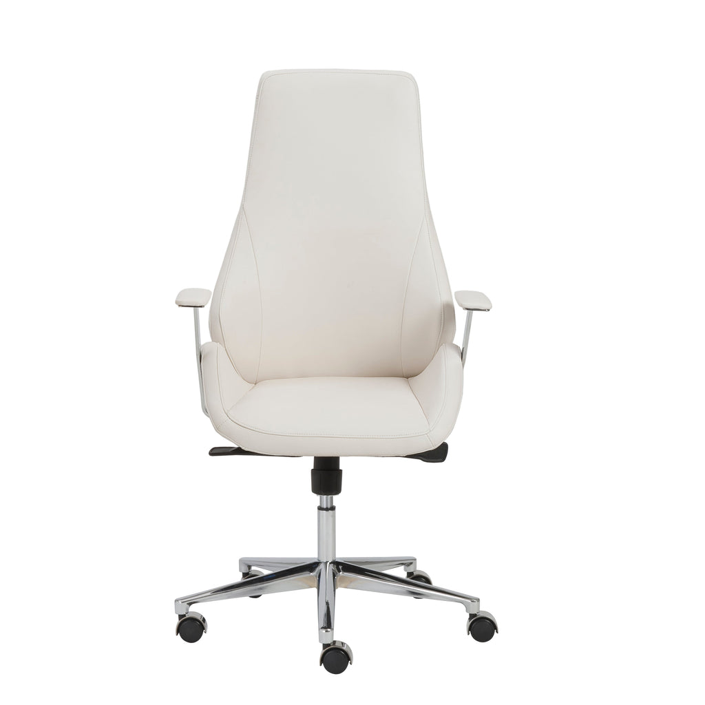 Bergen High Back Office Chair - White