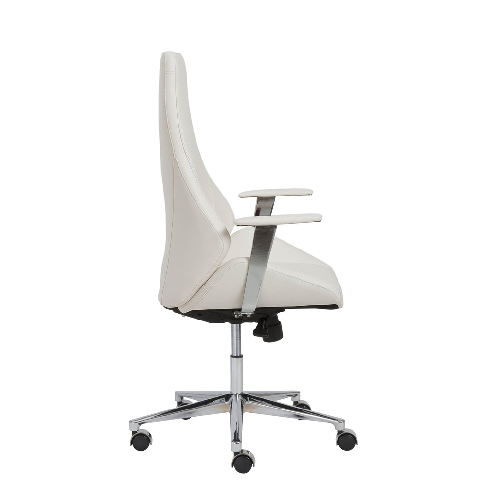 Bergen High Back Office Chair - White