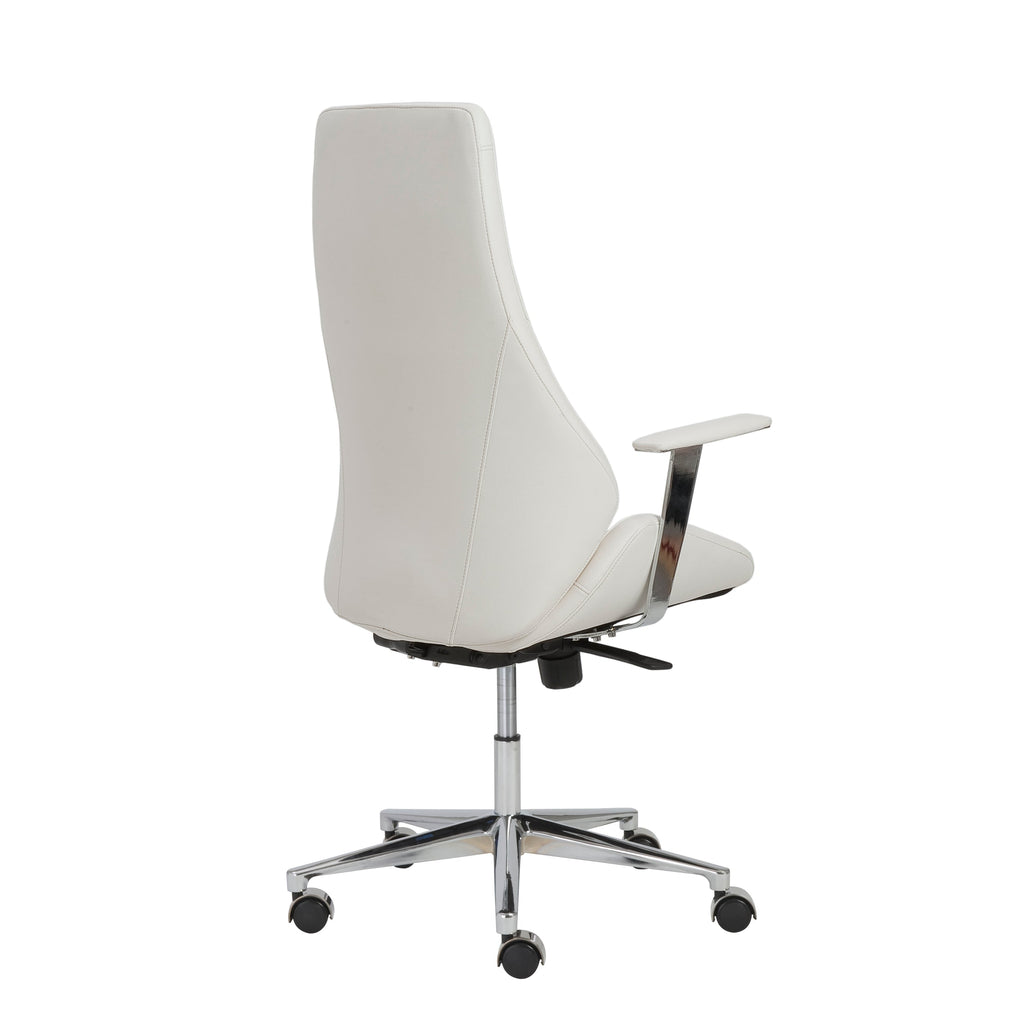 Bergen High Back Office Chair - White