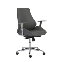 Bergen Low Back Office Chair - Grey