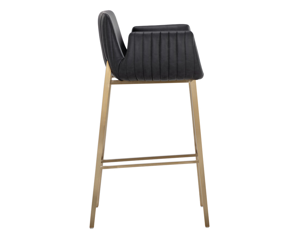 Lucano Barstool - Bravo Black