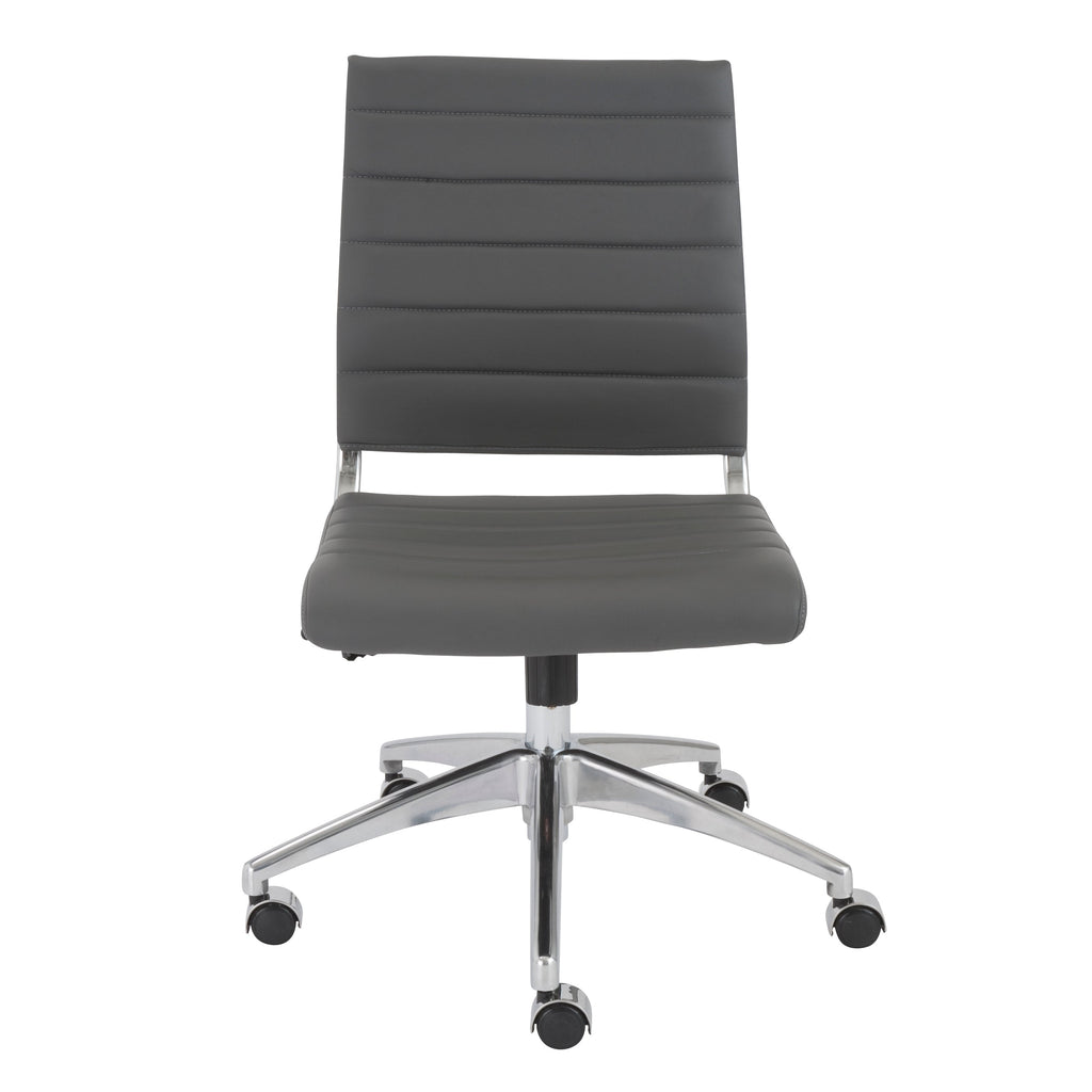 Axel Low Back Office Chair w/o Armrests - Grey