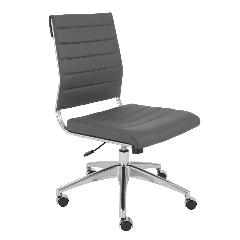 Axel Low Back Office Chair w/o Armrests - Grey
