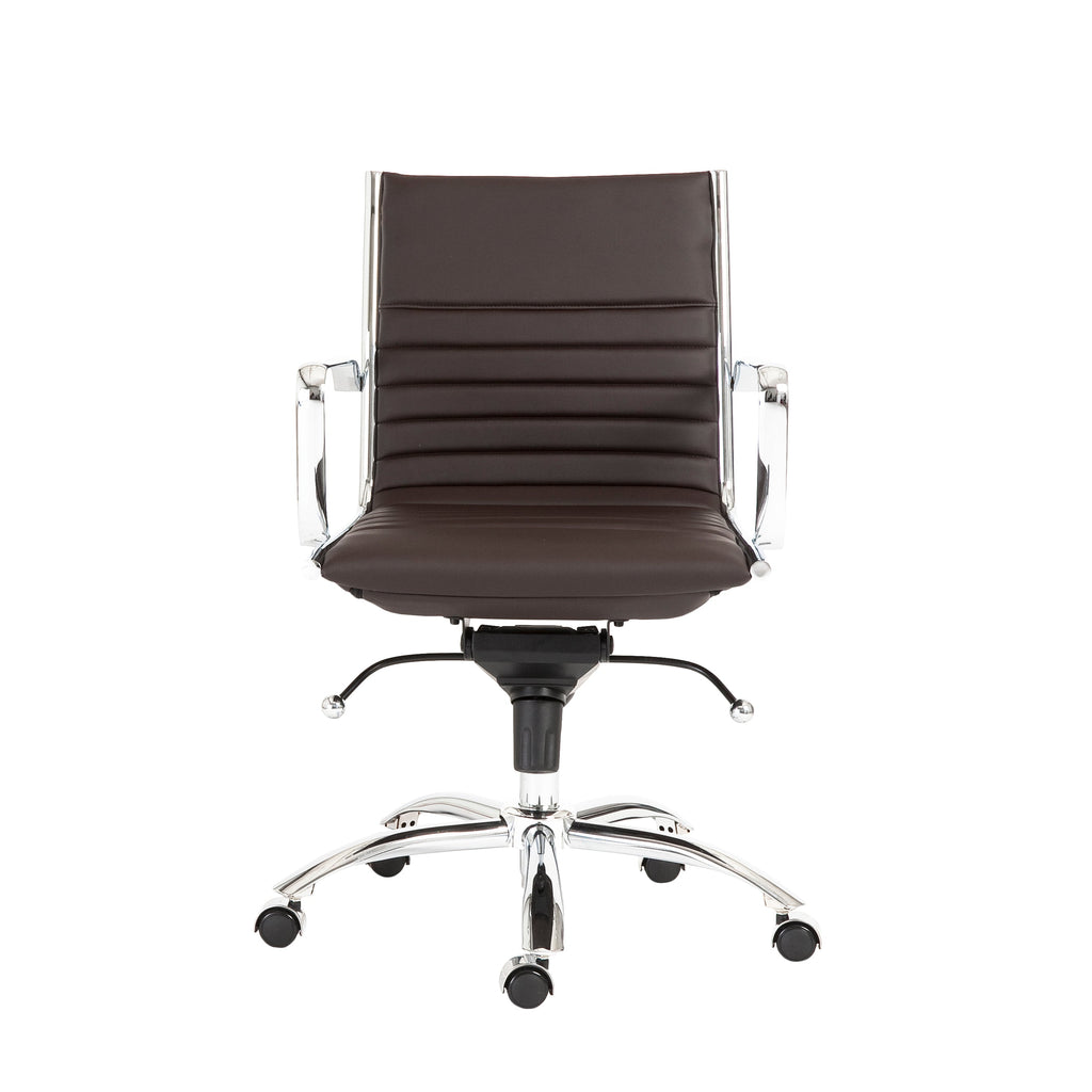 Dirk Low Back Office Chair - Brown