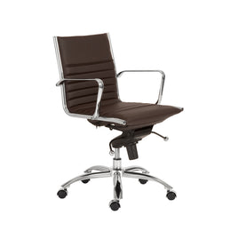 Dirk Low Back Office Chair - Brown