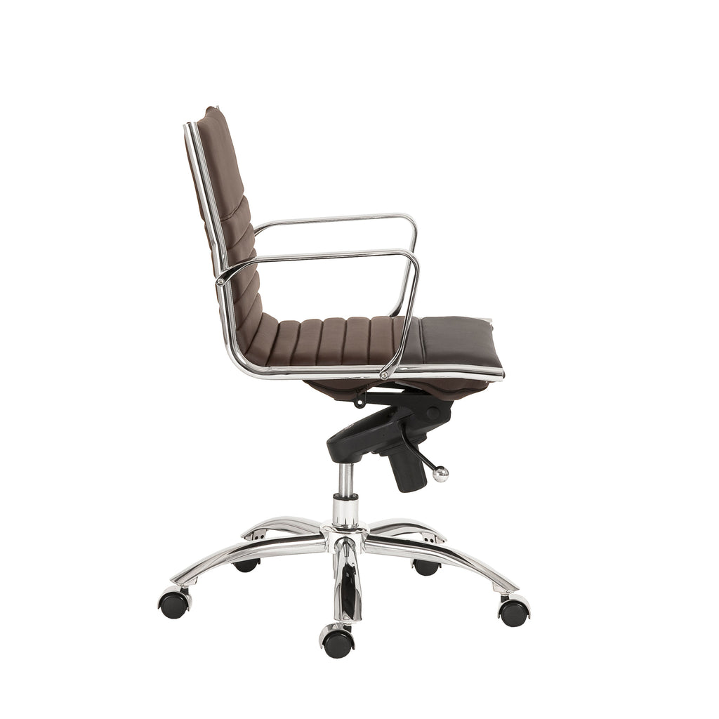 Dirk Low Back Office Chair - Brown