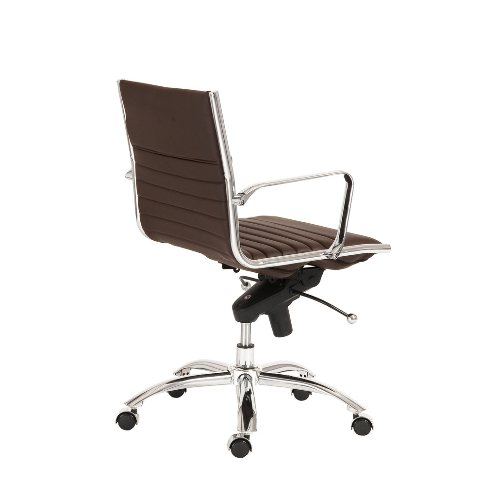 Dirk Low Back Office Chair - Brown