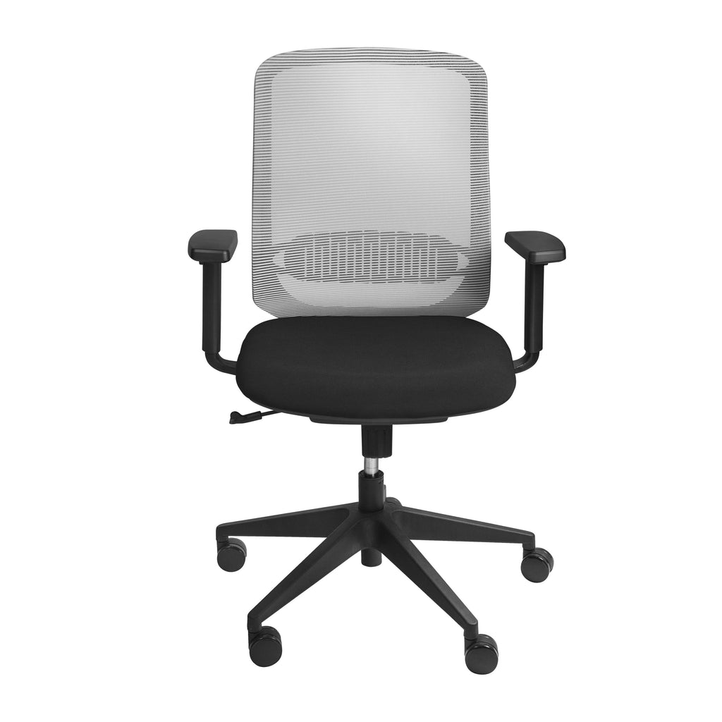 Isaac Low Back Office Chair - Grey