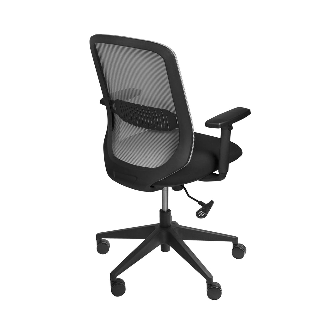 Isaac Low Back Office Chair - Grey