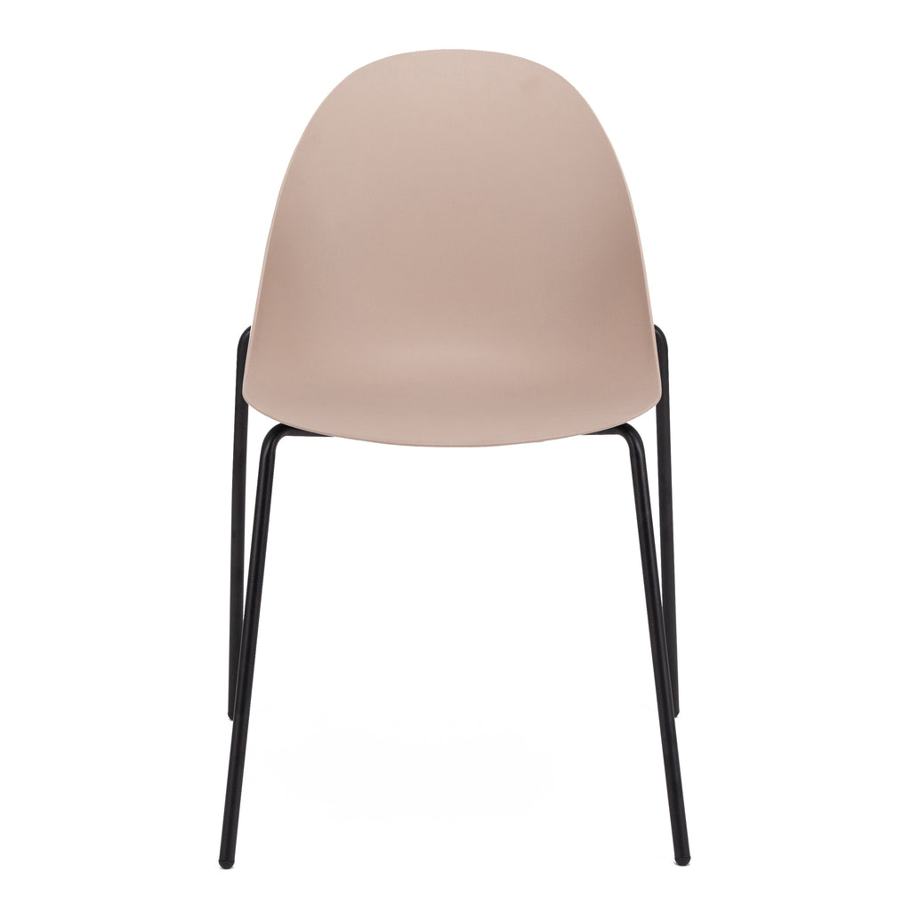 Tayte Stacking Side Chair - Blush,Set of 2