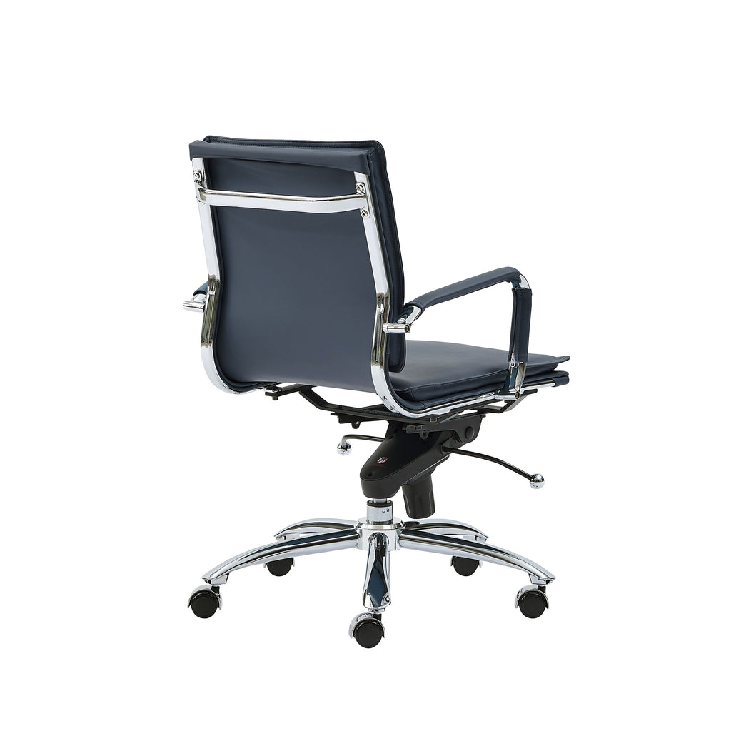 Gunar Pro Low Back Office Chair - Blue