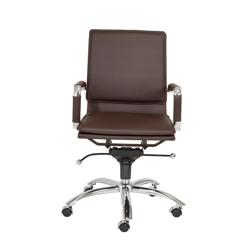 Gunar Pro Low Back Office Chair - Brown