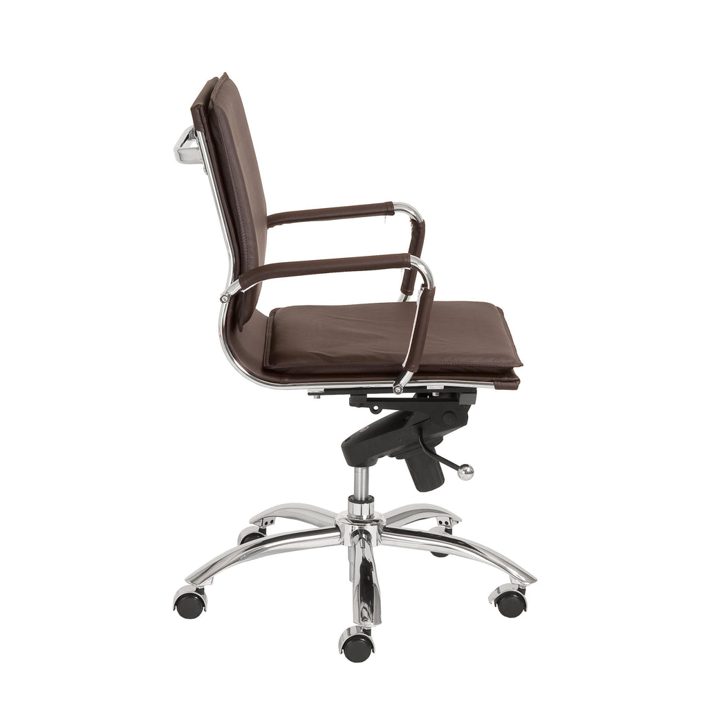 Gunar Pro Low Back Office Chair - Brown