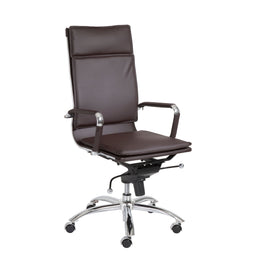 Gunar Pro High Back Office Chair - Brown