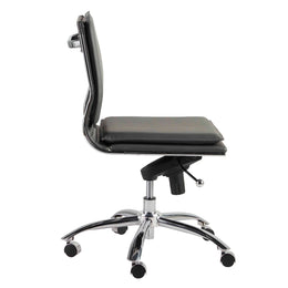 Gunar Pro Low Back Office Chair w/o Armrests - Grey