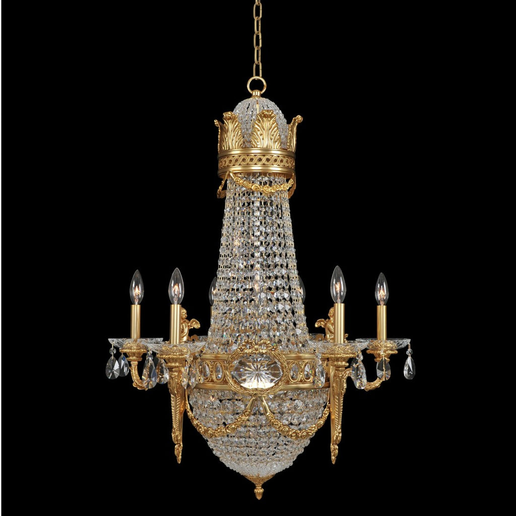 Marseille 6 Arm Chandelier