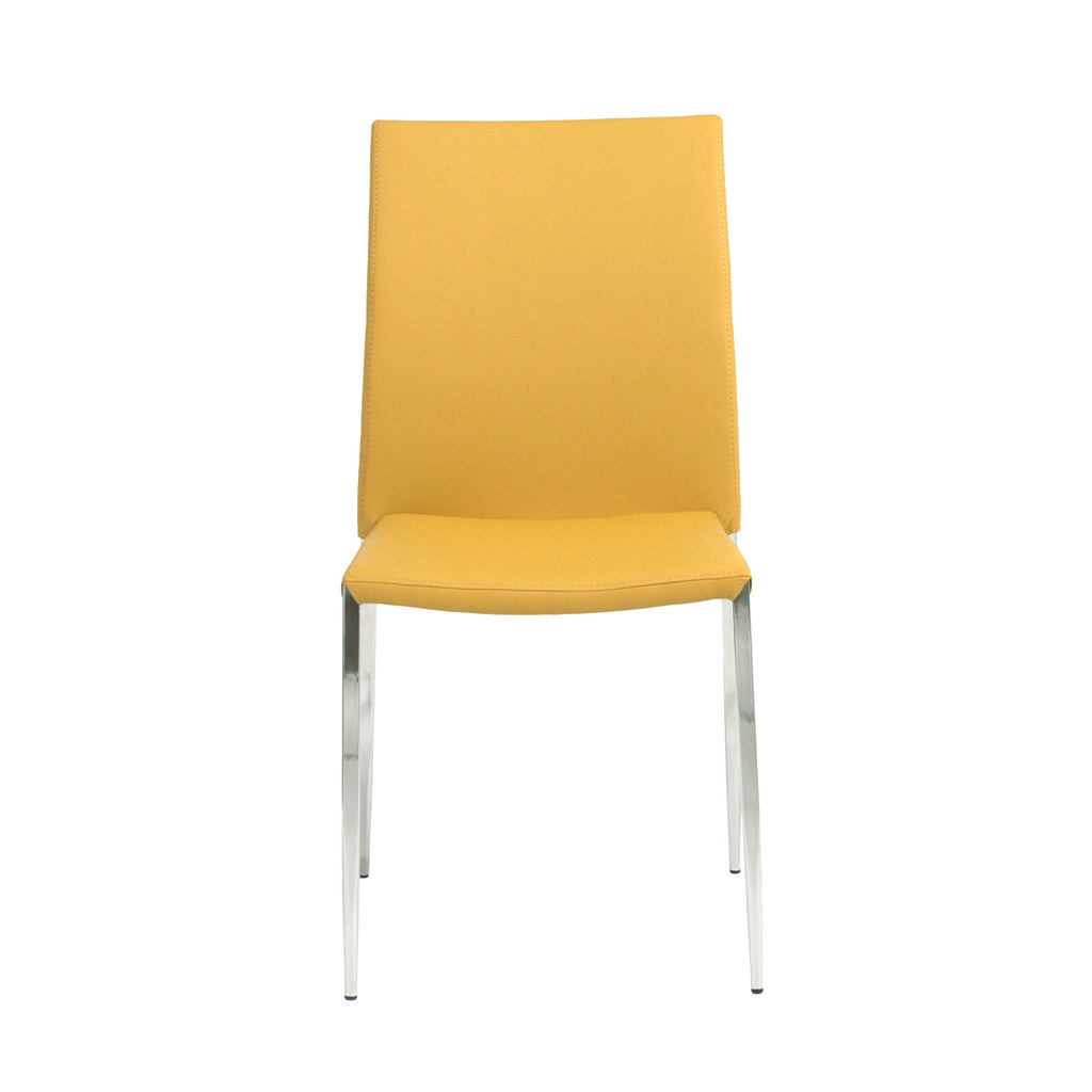 Diana Stacking Side Chair - Saffron,Set of 4