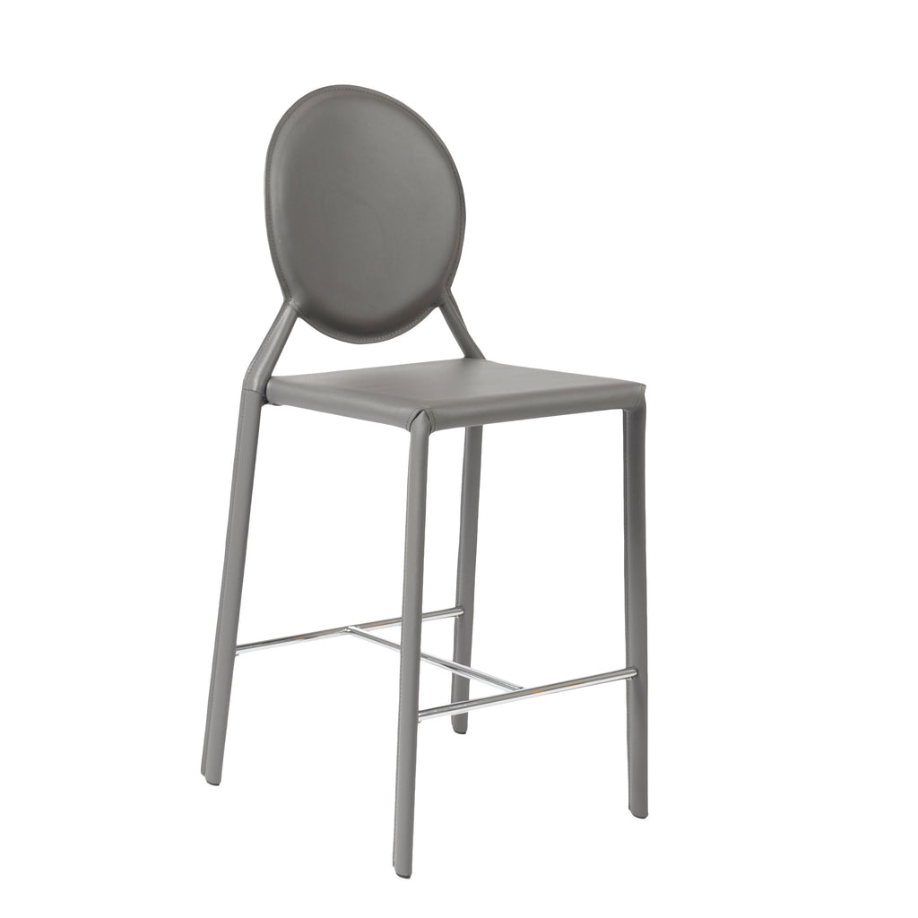 Isabella Counter Stool - Grey,Set of 2