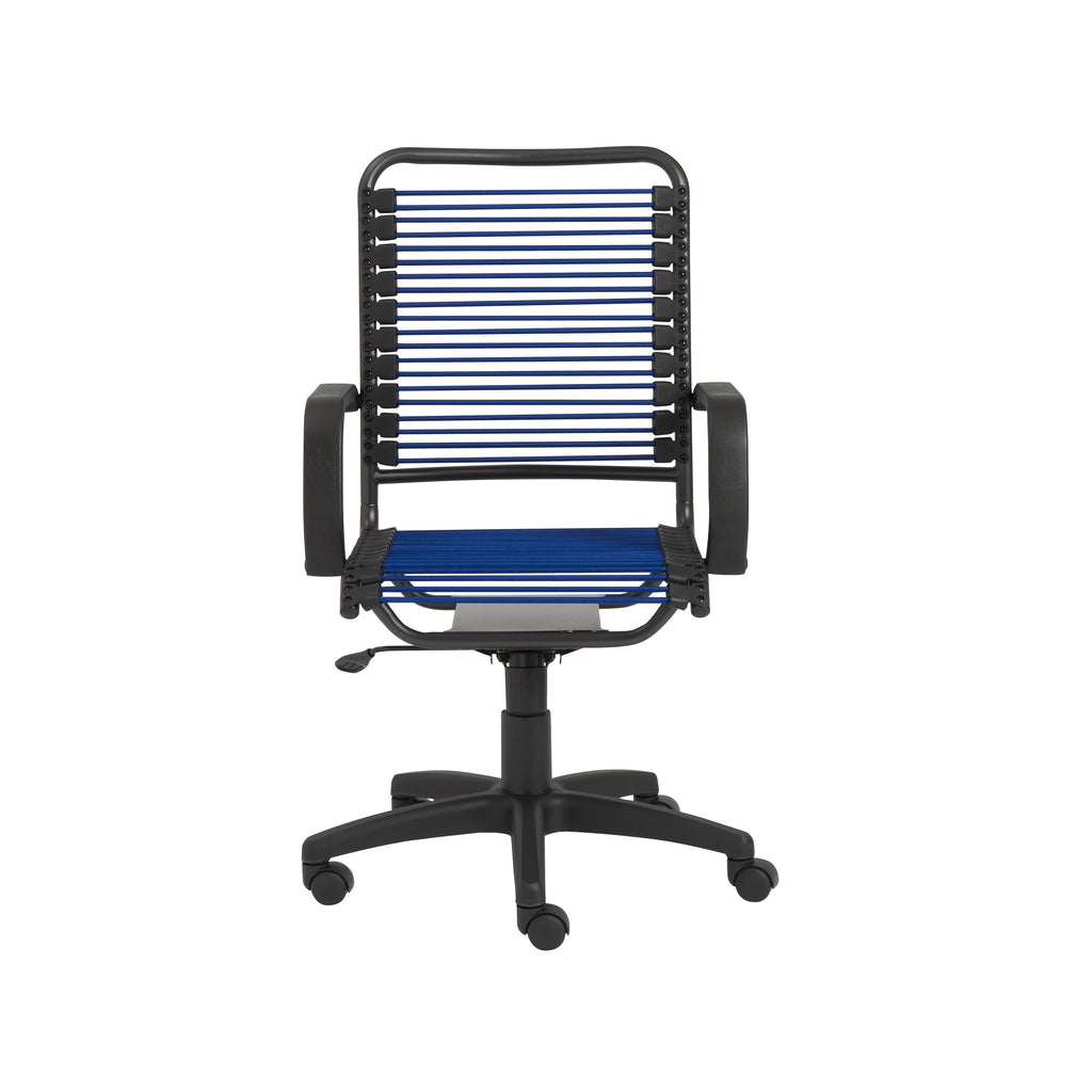 Bradley Bungie Office Chair - Blue,Graphite Frame