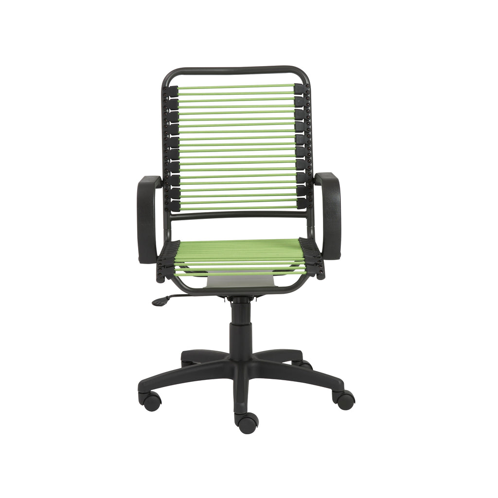 Bradley Bungie Office Chair - Green,Graphite Frame