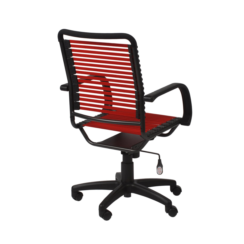 Bungie Flat High Back Office Chair - Red