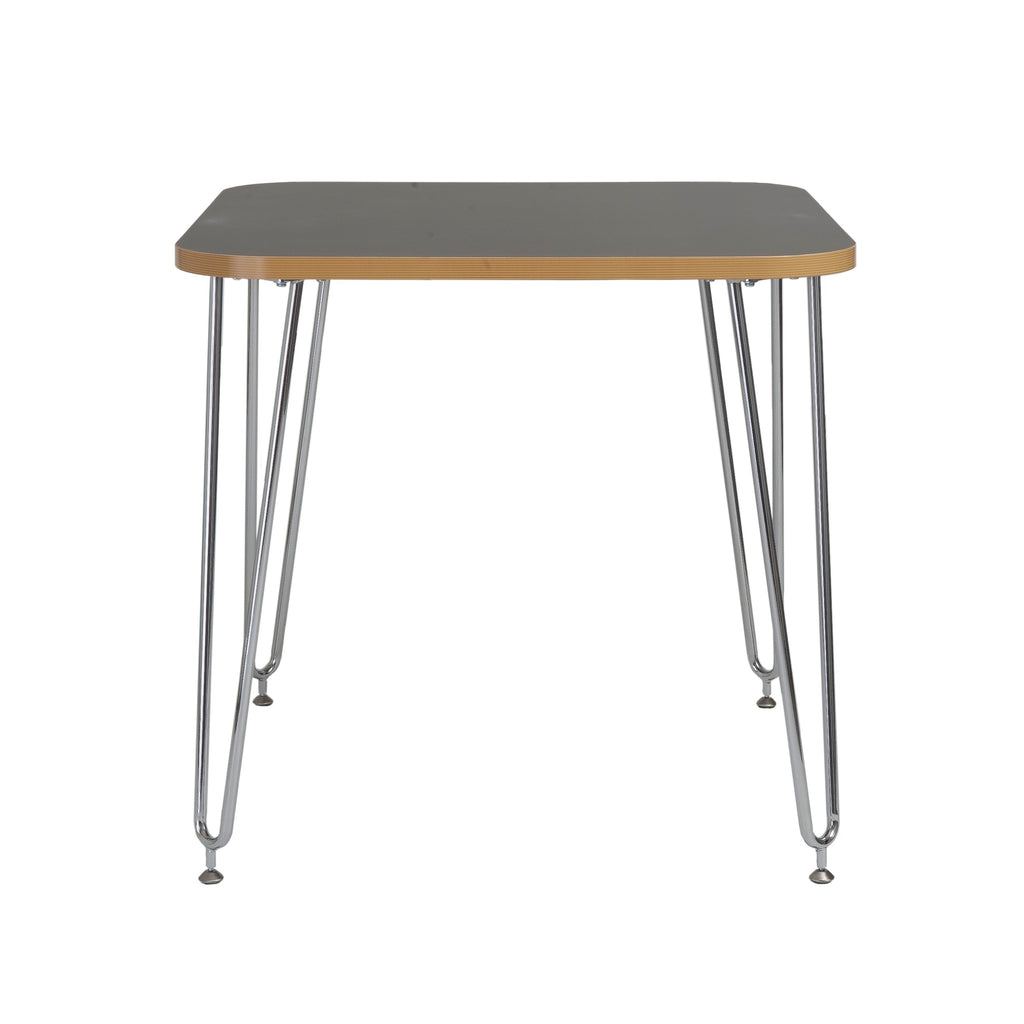 Hanh Activity Table - Grey,Wood Edge